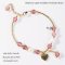 Strawberry Quartz Heart Charm + Pearl Ep61