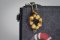 พวงกุญแจหิน Faceted Golden Tiger Eye หินตาเสือทอง Keychain