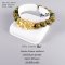 24K Gold PiXiu Unakite Ep.08 Bracelet