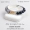 Silver Lace Agate X Lava Signature Bracelet