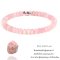 Faceted Shape Rose Quartz Ep.65 Bracelet