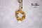 พวงกุญแจหิน Faceted Golden Tiger Eye หินตาเสือทอง Keychain