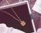 18K Rose Gold Sung Hee 囍 Necklace