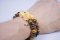 24K Gold PiXiu Tiger's eye Ep.08 Bracelet