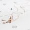 18K Rose Gold Calabash Hok 福 Necklace