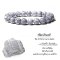 Silver Lace Agate ep.16 Bracelet