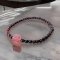 Garnet Cube Strawberry Quartz Ep83 Bracelet