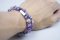 Chevron Amethyst Classic Bracelet