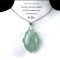 Green Aventurine N05 Necklace จี้พร้อมสร้อย