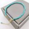 Turquoise 3mm 14K Gold Bracelet ( Limited! )