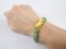 24K Gold PiXiu Green Aventurine Ep.08 Bracelet