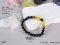 24K Baby Pixiu Onyx Tiger Eye PEP09 Bracelet