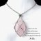 Rose Quartz N05 Necklace จี้พร้อมสร้อย