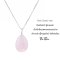 Rose Quartz N06 Necklace จี้พร้อมสร้อย