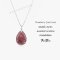 Strawberry Quartz N06 Necklace จี้พร้อมสร้อย