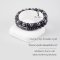 Double Onyx Hematite Ep.45 Bracelet