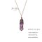 Amethyst Prism Ep02 Necklace จี้พร้อมสร้อย