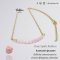 Rose Quartz Necklace รุ่น EP02