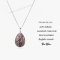 Rhodonite N06 Necklace จี้พร้อมสร้อย