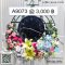 พวงหรีดนาฬิกา A9073