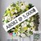 พวงหรีด A8082