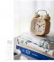 นาฬิกาปลุกแบบตั้งโต๊ะแบบเก่า Retro Wood Alarm Clock (งานไม้)