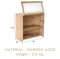 ตู้ชั้นวางเก็บของแบบ 2 ชั้น MINIMAL BAMBOO CUPBOARD 2 IN 1 JAPAN