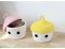 กล่องเก็บของ Cute Head Cartoon งานหวายญี่ปุ่นลงสี Minimal มินิมอล