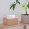 กล่องทิชชู่แบบเหลียมไม้ญี่ปุ่น Zen Wood Tissue Box (Made Japan)