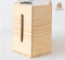 กล่องลิ้นชักไม้ตั้งโต๊ะ,กล่องทิชชู่ 2 in 1 ของแต่งบ้านไม้ รูปทรงบ้าน รุ่น KIYOKO
