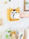 กล่องทิชชู่ไม้รูปแมว กล่องใส่กระดาษทิชชู่ในบ้านรูปแมว รุ่น MEOW MEOW CAT TISSUE BOX