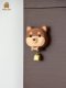 กระดิ่งติดประตู รูปสุนัขพันธ์ชิบะอินุ Shiba Inu กระดิ่งทองเหลืองเสียงดังกังวานขณะเปิดงาน Handmade