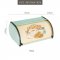 กล่องเก็บขนมปัง เบเกอร์รี่ ครัวซองต์ Bakery Vintage Box (เหล็ก) รุ่น Café Croissant Box