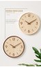 นาฬิกาแขวนติดผนัง Japan Minimal Wood Wall Clock (รุ่น WOOD IS MOOD) นาฬิกาแขวนผนังมินิมอล ไม้สน , ไม้วอลนัท