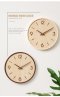 นาฬิกาแขวนติดผนัง Japan Minimal Wood Wall Clock (รุ่น WOOD IS MOOD) นาฬิกาแขวนผนังมินิมอล ไม้สน , ไม้วอลนัท