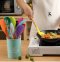 เซ็ตอุปกรณ์ทำครัว 11 ชิ้นพร้อมที่เก็บ สีสายรุ้ง เรนโบว์ Rainbow Kitchenware Utensils