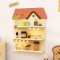 ชั้นวางของติดผนัง Ouchi Shelf (おうちシェルフ) ดีไซน์บ้านไม้สุดน่ารัก ช่วยจัดระเบียบของสะสมให้ดูอบอุ่นสไตล์ญี่ปุ่น
