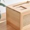 กล่องเก็บ Router Wifi วัสดุไม้สนจัดให้เป็นระเบียบสไตลล์มินิมอลแบบฝาปิด รุ่น ASATO