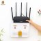 กล่องเก็บอุปกรณ์ Router Wifi , กล่องซ่อนตกแต่งอุปกรณ์เร้าเตอร์ไวไฟ รุ่น SMALL HOUSE SMILE FACE ติดผนัง,ตั้งพื้น