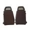 Pair of Used Jdm RECARO LX Black fabric Net HEADREST SEATS RACING PORSCHE EG EK AUTO CARS