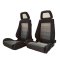 Pair of Used Jdm RECARO LX Net HEADREST SEATS RACING PORSCHE EG EK AUTO CARS