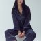 เซตชุดนอน รุ่น Navy Color Tencel Comfy Nightwear (Made in Korea)