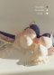 Cream Color No Wire Lace Push ups Bra Set (Made in Korea)