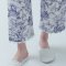 Navy Blue Rayon Cotton Loungewear Set (Made in Korea)