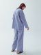 Blue Cotton Nightwear Set (Made in Korea)