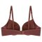 Pomegranate Color Push Up Bra