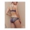 Space Gray Lace Brief