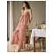 Apicot Cotton Florals Print Camisol Set