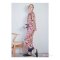 เซ็ตชุดนอนรุ่น Pink Silky Smooth Textile Pajamas (Made in Korea)