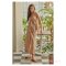 เซตชุดนอนพร้อมซับใน รุ่น Beige Cotton Florals Print Camisol Set